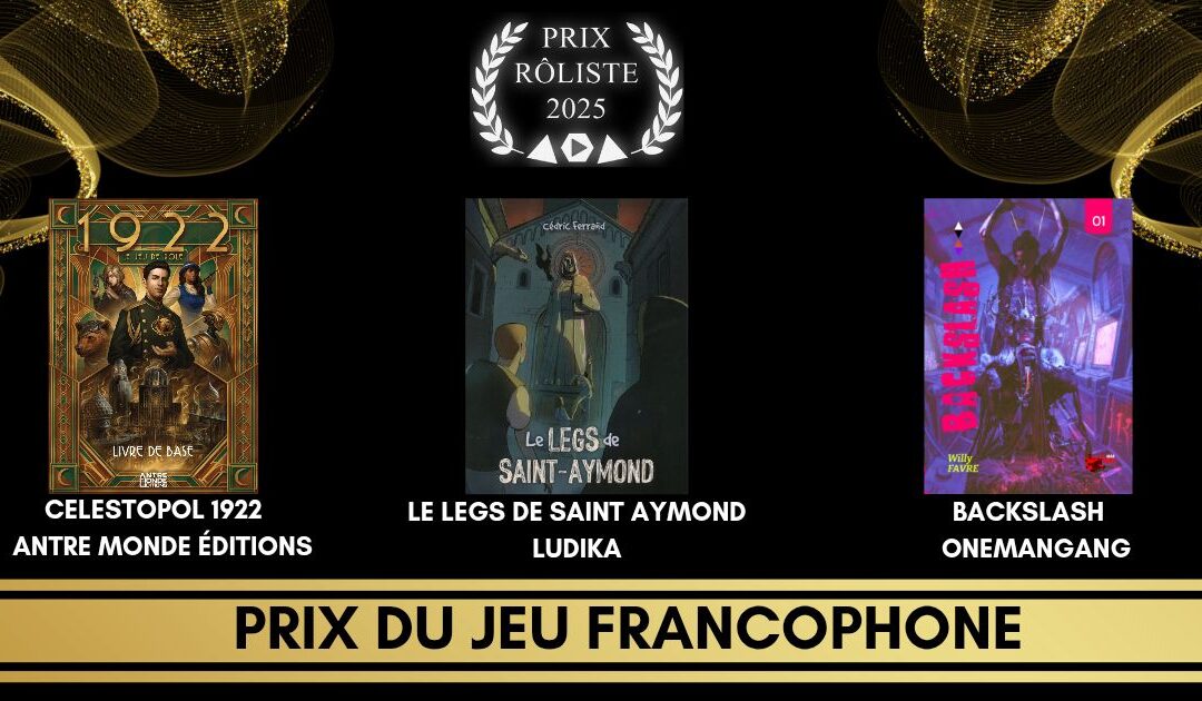 Cinq nominations pour Backslash !